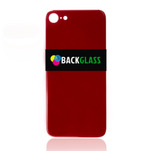 Back Cover Glass for iPhone SE (2022) (Big Camera Hole) – Red