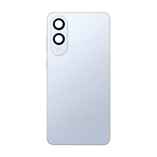 Back Cover Glass with Camera Lens and Adhesive for Samsung Galaxy S25 Edge - Titanium IcyBlue
