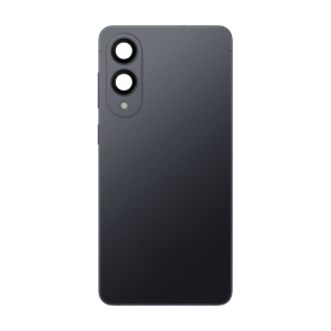 Back Cover Glass with Camera Lens and Adhesive for Samsung Galaxy S25 Edge - Titanium JetBlack