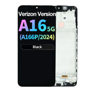 LCD Assembly with Frame for Samsung Galaxy A16 5G (A166P / 2024) (Verizon Version) - Black